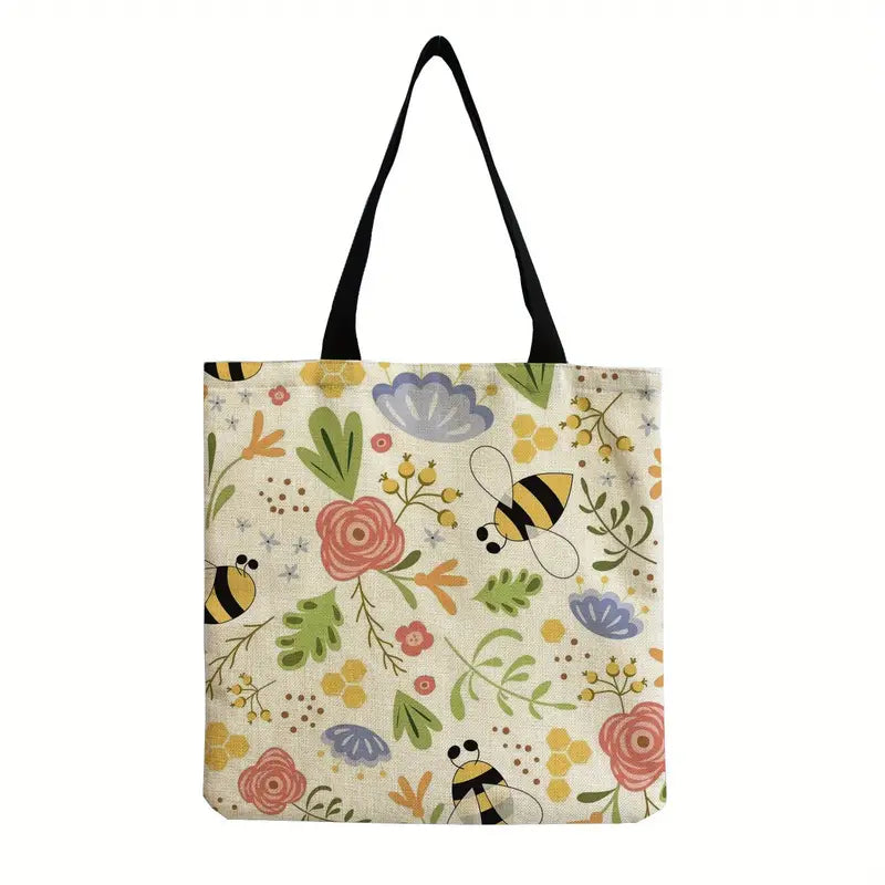 Bee Themed - Canvas Tote Bags