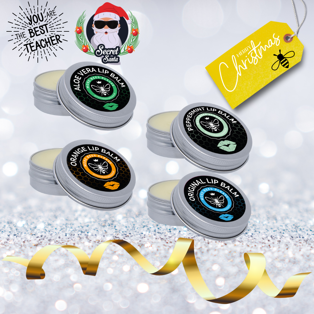 Bee-Inspired Lip Balm Gift Set: