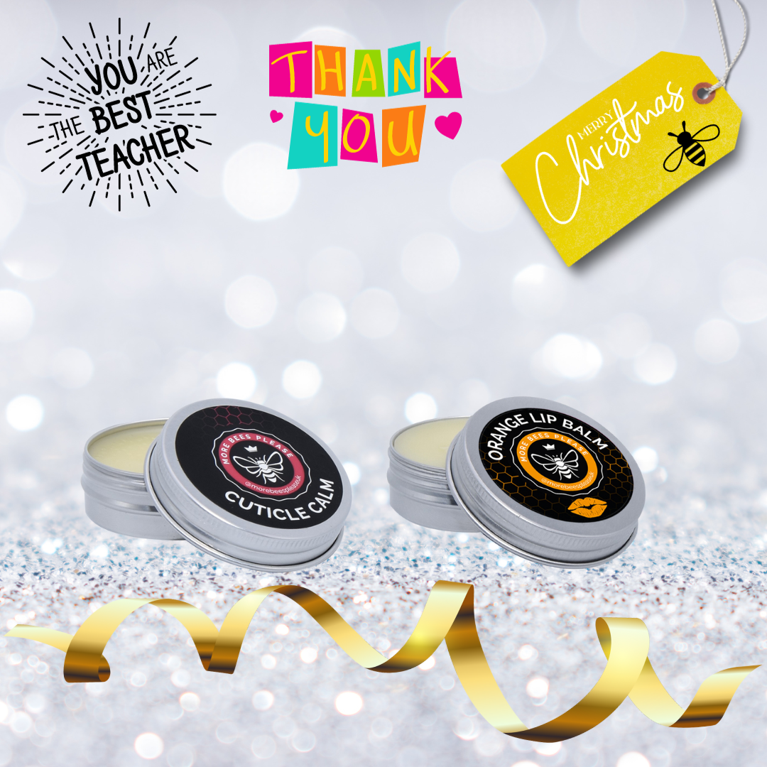 Gratitude Teacher Gift Set with Bee-Inspired Care