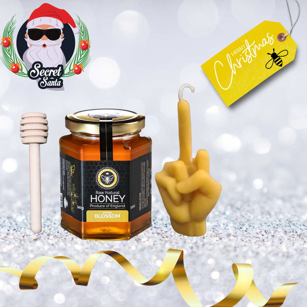 Novelty Beeswax Middle Finger Candle Gift Set