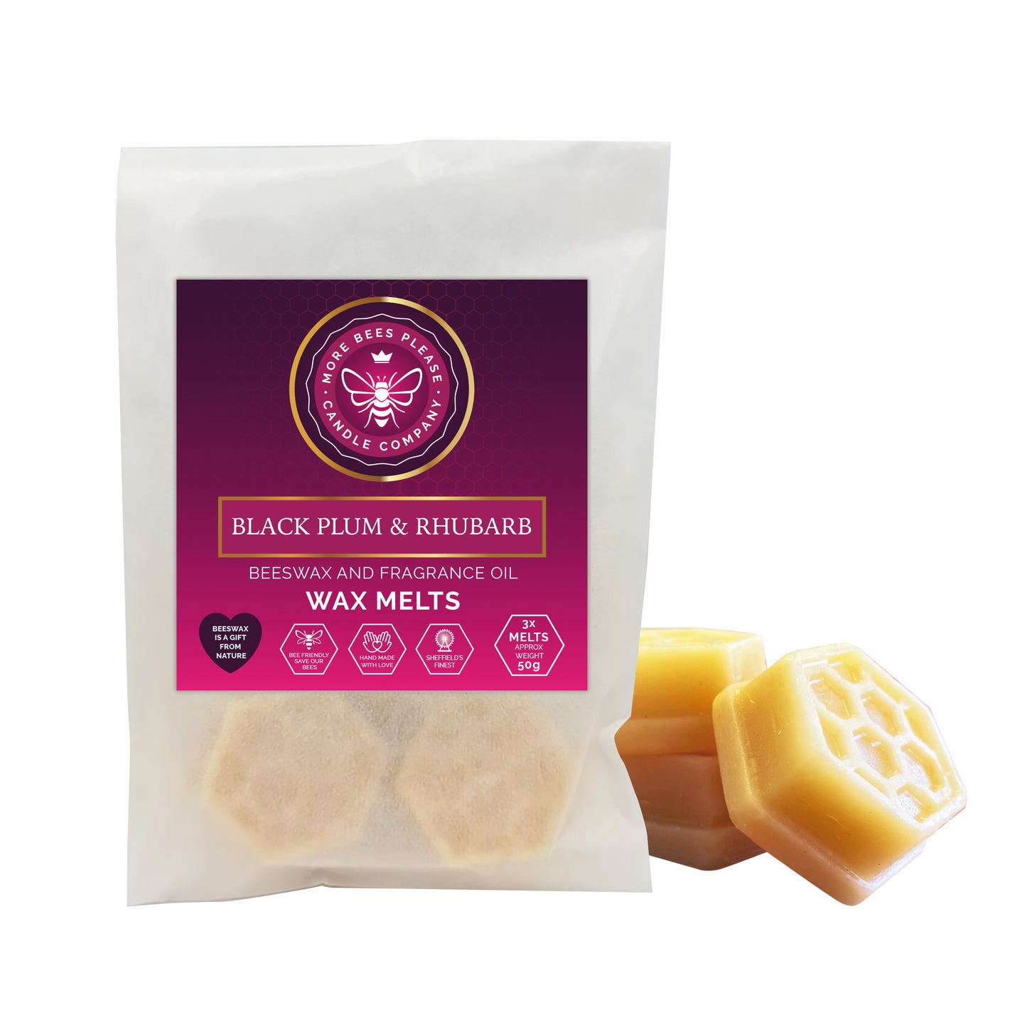 Black Plum & Rhubarb Wax Melts