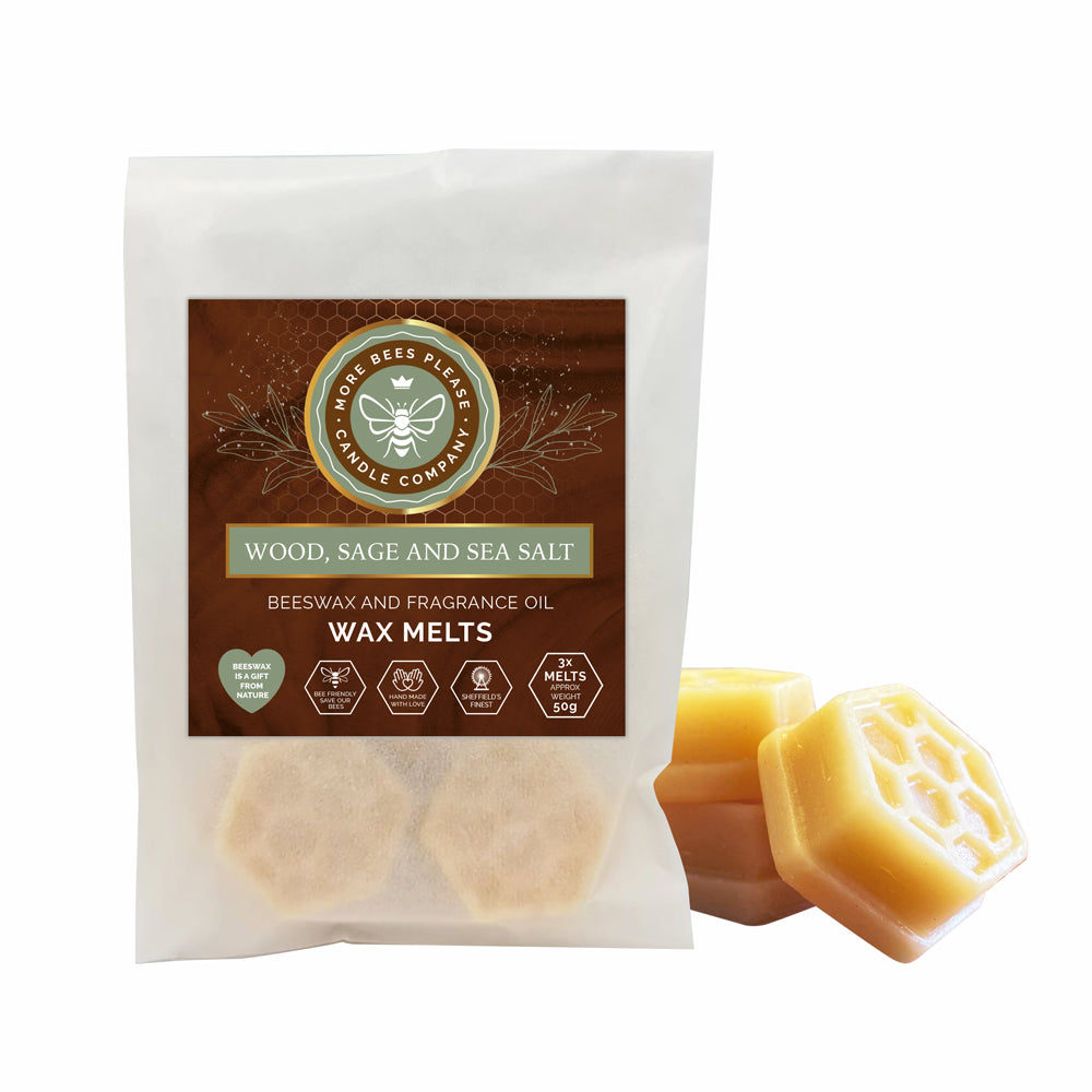 Wood, Sage And Sea Salt Wax Melts