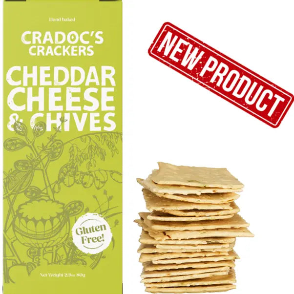 Cheddar and Chive Crackers