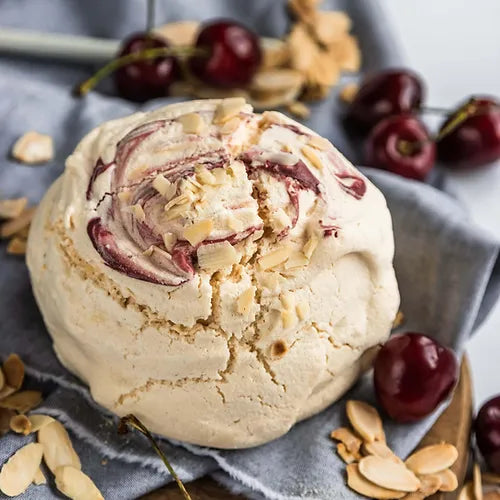 Giant Cherry Bakewell Meringue