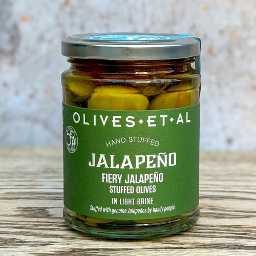 Fiery Jalapeno Stuffed Olives