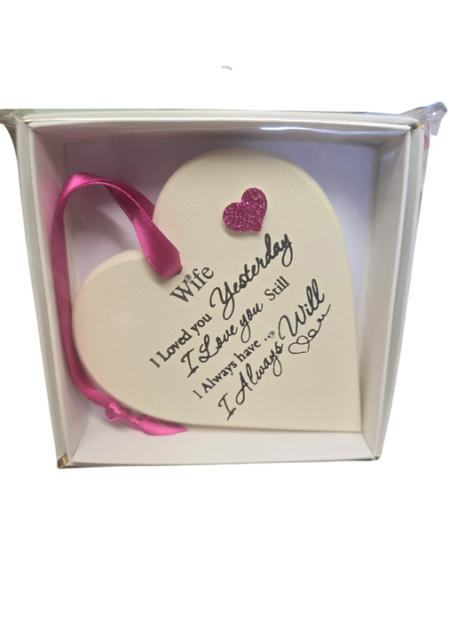 Gift Plaque - Wife