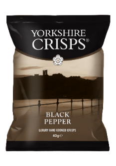 Black Pepper Crisps Packet