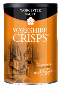 Worcester Sauce Crisps Tub