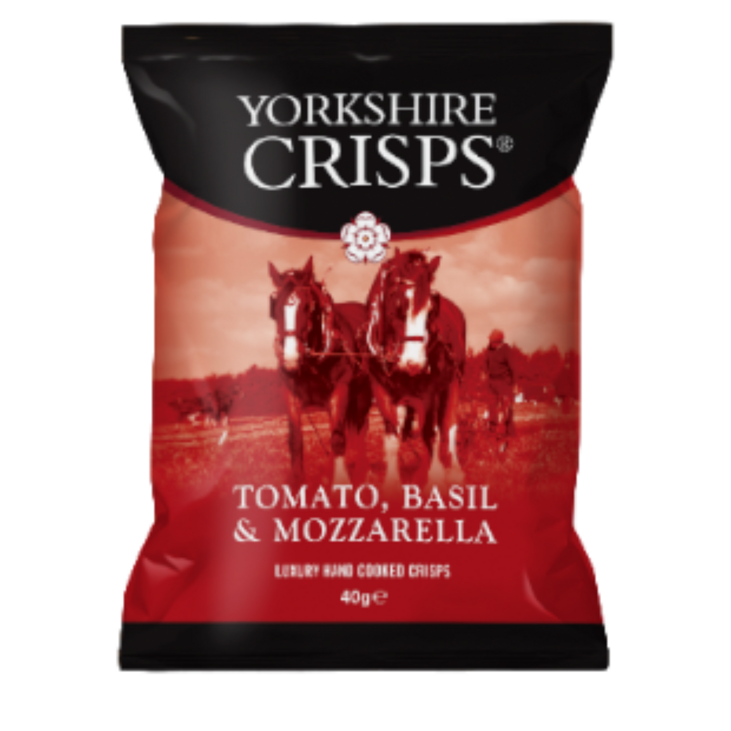 Tomato, Basil & Mozzarella Crisps Packet