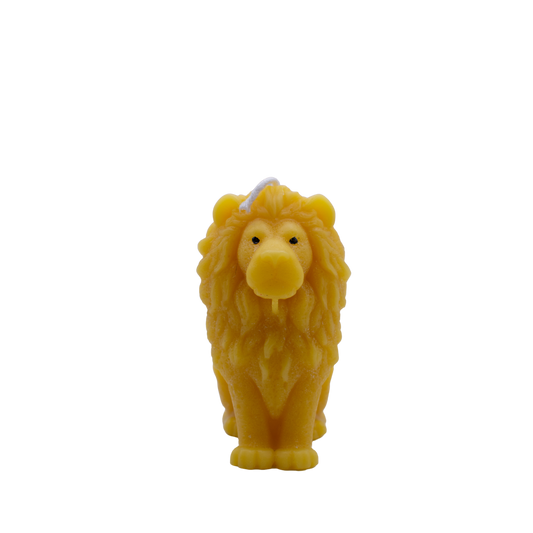 Beeswax Lion Candle