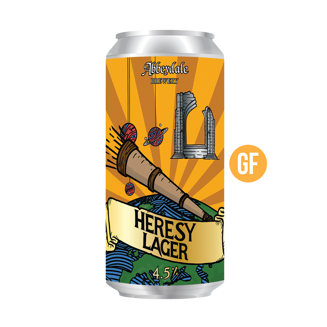 Heresy Lager ABV 4.5%