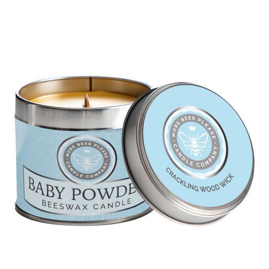 Woodwick Baby Powder Candle
